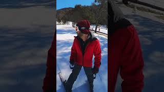 Skiing Down Australian Alps  Thredbo 2024 [upl. by Eikcin]