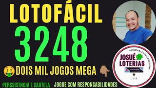 LOTOFACIL 3248 VEJA OS ALERTAS ATUALIZADO AQUI [upl. by Mariska]