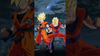 Who is strongest  Oozaru Goku vs Oozaru gohan  dbzkakarot goku dbs [upl. by Christabel814]