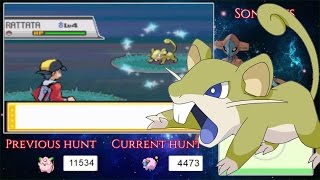 LIVE Shiny Rattata after 4473 REs in Heart Gold [upl. by Cicily]