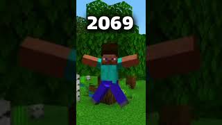 minecraft 2024 vs 2069 [upl. by Elga]