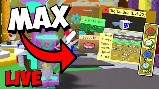 🔴LIVE  Grind To 500 WHITE DRIVES  Roblox Bee Swarm Simulator [upl. by Anehsuc270]