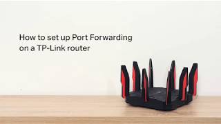 Cómo configurar el reenvío de puertos en un router TP Link para juegos online [upl. by Deron]