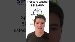 Beginners Guide to pressure washer GPM amp PSI pressurewashing powerwashing equipment [upl. by Ginzburg]