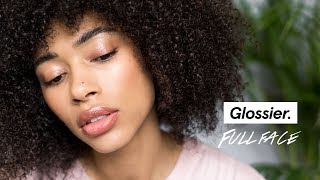 Full Face of Glossier  Oily Skin [upl. by Belding]