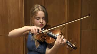 Alberto Ginastera – Pampeana No 1 Op 16 Alicja Pustuła – violin  3rd Prize [upl. by Blanchard]