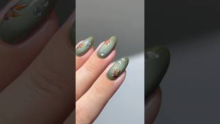 🛻🌲🍂 hoa hoa hoa 🌧️ nails nailpolish nailpolish nailhacks [upl. by Nady]