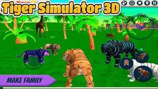 Tiger Simulator 3D Gameplay [upl. by Odragde]