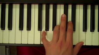 How To Play a G7 Chord on Piano Left Hand [upl. by Cybil]