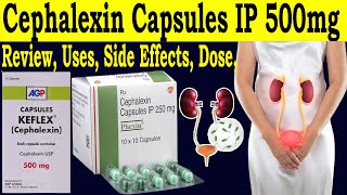 Cephalexin Capsules ip 500mg hindi  Cephalexin capsules ip 250 mg  Uses Side Effects Dose [upl. by Aikemehs584]