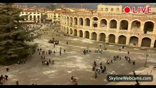 Live Webcam from Verona  Italy [upl. by Suiratnauq]