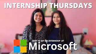 How to get an Internship at Microsoft Engage  Internship Thursdays  Srishti Singh Vlogs [upl. by Telrahc]