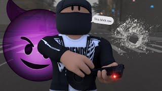 SO I SLID IN ROBLOX SOUTH BRONX WITH A GLOCK 22 WITH A DRUM [upl. by Asillim]