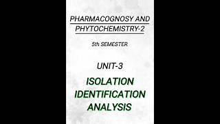 Pharmacognosy25th semunit3Terpenoidspharmacy pharmacynotes shorts [upl. by Sion]