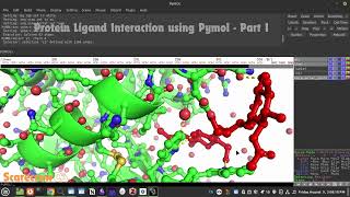 PYMOL PROTEIN LIGAND PROFILING [upl. by Saloma]