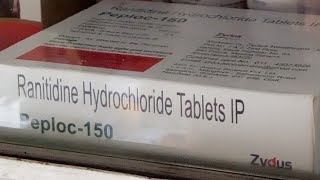 Ranitidine Hydrochloride Tablets IP Peploc 150  Full Information In Hindi [upl. by Uot29]