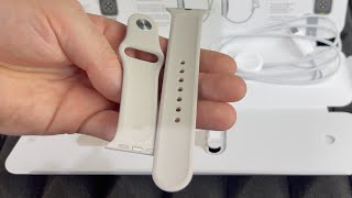 Apple Watch Starlight Sport Band [upl. by Annaliese410]