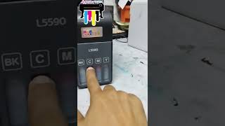 cómo reset los niveles de tinta Epson l5590🔥💋🔥🔥 [upl. by Samira]