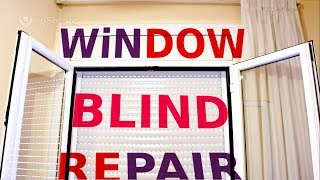 Repair of the Window Blinds and Shutters [upl. by Skip]