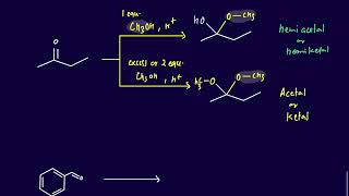 Acetals and Hemiacetals How are they formed [upl. by Zitvaa518]