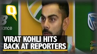 I Won’t Accept Praise Kohli Blasts Reporters After ODI Series Win  The Quint [upl. by Aneed423]