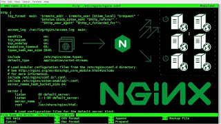 Nginx Server Complete Course With Core Concept [upl. by Irrek]