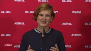 Schwarze Null Soli Jemen Katja Kipping Die Linke am 120819 [upl. by Aimit]