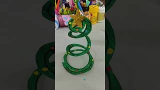 amazing Christmas tree 🎄 paper craft idea for kidsEasiest paper craft shortfeedkidscrafthandmade [upl. by Seraphine231]