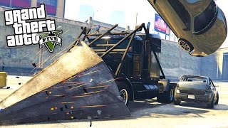 GTA 5 Online  PHANTOM WEDGE SPECIAL VEHICLE MISSION ImportExport DLC [upl. by Ennovart]