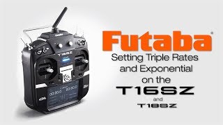 Futaba 16SZ Triple Rates and Exponential Tips amp How To’s [upl. by Borden]