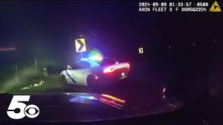 Dashcam footage shows deadly police chase in Springdale [upl. by Dey774]