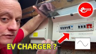 EV CHARGER installation UK  can you connect to an existing CONSUMER UNIT [upl. by Akcimahs826]