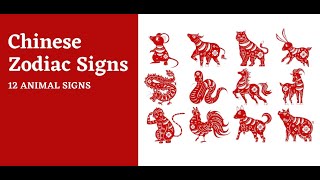 The 12 Chinese Zodiac Signs and What Does It Indicates [upl. by Lisa359]