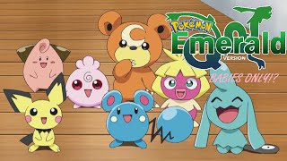 Pokémon Challenge Livestream  Emerald with ONLY Baby Pokémon p2 ► NO ITEMS IN BATTLE [upl. by Batty]