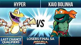 Hyper vs Kaio Bolinha  Losers Final  BCX Last Chance Qualifier 2021  SA 1v1 [upl. by Nefets]