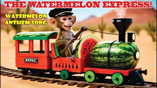 Tarbooz Express Anthem A Whimsical Journey Through the Desert  song  watermelon train  CrazyAi [upl. by Ineslta]