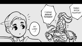 A Custodian once said  A Warhammer 40k Comic Dub [upl. by Neelear]