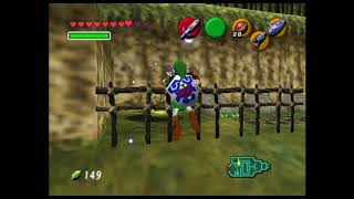 Legend of Zelda Ocarina of Time Master Quest  Hookshot Hack Entrance Check [upl. by Dagney957]