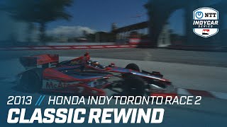 2013 Honda Indy Toronto Race 2  INDYCAR Classic FullRace Rewind [upl. by Ellata457]