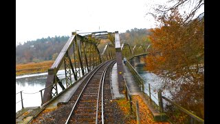 ★ 🇨🇭Cab ride along the Rhein Glattbrugg  Basel RB Switzerland 112018 [upl. by Tanhya]