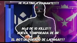 NUEVA TEMPORADA DE BR  XEL BOTON DORADO DE LA M4A1 FELIZ DIA DE MUERTOS  freefire [upl. by Wiseman622]