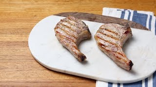 Grilled BoneIn Pork Chops [upl. by Nnaeiram566]