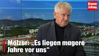 Mölzer „Es liegen magere Jahre vor uns“  kronetv DAS DUELL [upl. by Anaigroeg]