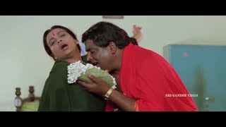 Banthu Current Banthu  Umashree and Doddanna Kannada Comedy Scenes  Jeevanadhi Movie Scene 01 [upl. by Norehc]