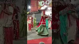 Ghani khamma Rajputana Dance 💖🪷indiarajputrajasthandancenavratridurgapujadevimaa [upl. by Eiramnwad777]