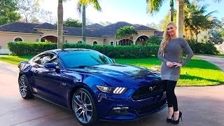 SOLD 2015 Ford Mustang GT great upgrades Borla Exhaust for sale by Autohaus Naples [upl. by Kryska]