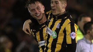 Goal Cauley Woodrow vs AFC Wimbledon [upl. by Nannoc773]