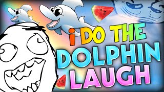 I LAUGH LIKE SIMON TROLL AND DO THE DOLPHIN LAUGH  Minecraft Funny Moments [upl. by Asereht]