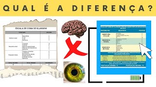 ESCALA DE GLASGOW ATUALIZADA  QUAL É A DIFERENÇA   QUESTÕES DE CONCURSO [upl. by Heath214]