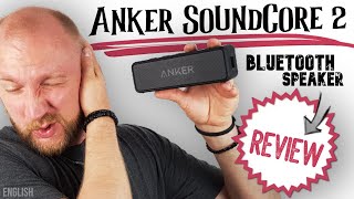 Anker SoundCore 2 Review ► Is the portable bluetooth speaker worth it ✅ Reviews quotMade in Germanyquot [upl. by Nevear]